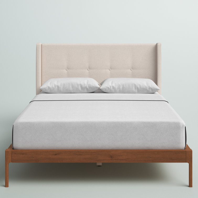 Ellerman upholstered deals platform bed